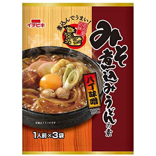 イチビキ 名古屋の味 みそ煮込みうどん 120g ×10個