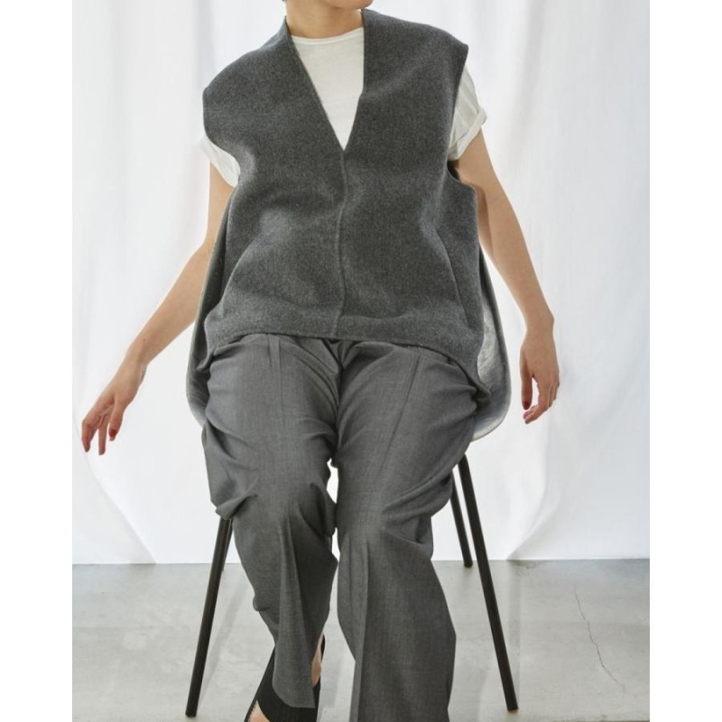 todayful Keyneck Wool Vest ベスト-