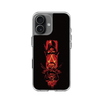 iPhone 17 Clear Case（相機按鈕） 透明 - Assassin's Creed - Assassin's Creed® Shadows - Naoe and Yasuke ink