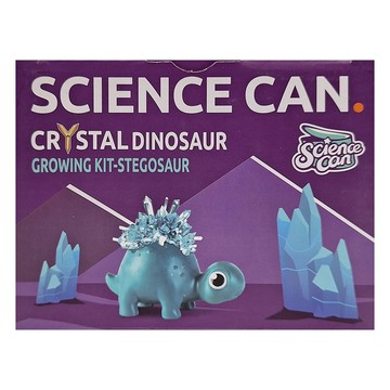 Science Can STEAM玩具 生長水晶小恐龍-劍龍培養套件  1盒