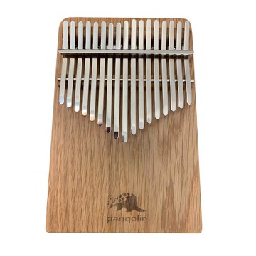 【音樂城市】Pangolin 白橡木 板式卡林巴琴/銀色鋼片/拇指琴/Kalimba 入門推薦