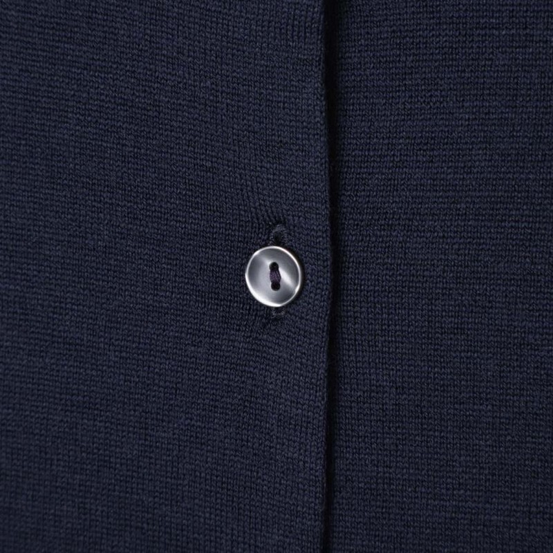 ジョンスメドレー JOHN SMEDLEY クルーネック カーディガン
