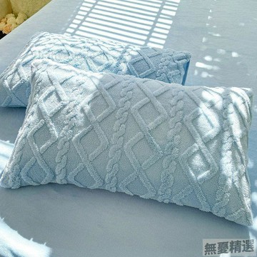 💖嚴選優品塔芙絨枕套一對裝48x74冬季加厚枕芯內膽套單個牛奶絨單隻枕頭套1