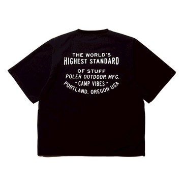 日本限定 POLER STRETCH RIP NYLON BAGGY 尼龍休閒上衣 / 黑 - L