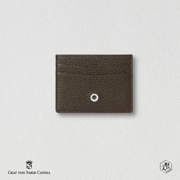【Graf von Faber-Castell】頂級真皮 卡夾-深棕(原廠正貨)