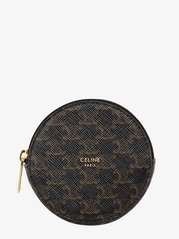 Coins pocket with zip and all-over triomphe motif - CELINE - gender_Woman