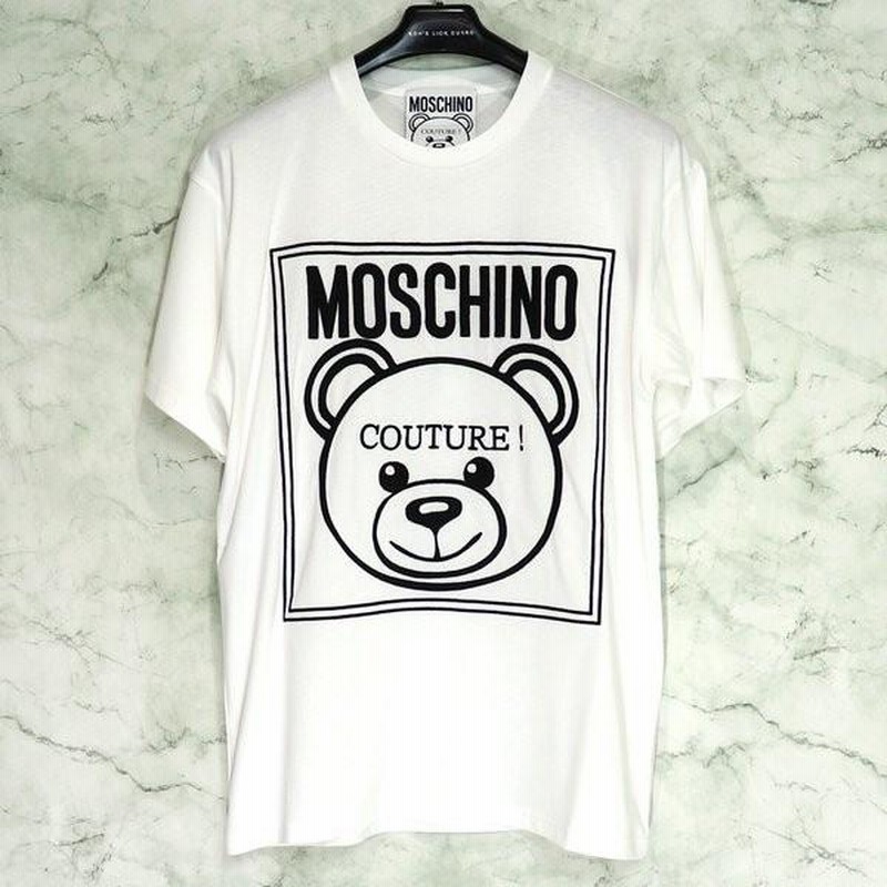 モスキーノ MOSCHINO MO クマ ロゴ TEE レディース トップス Tシャツ