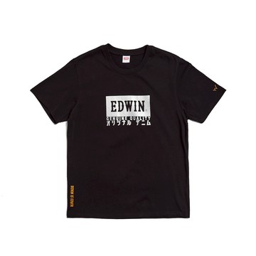 EDWIN｜加大碼｜男裝｜雷射箔印花短袖T恤