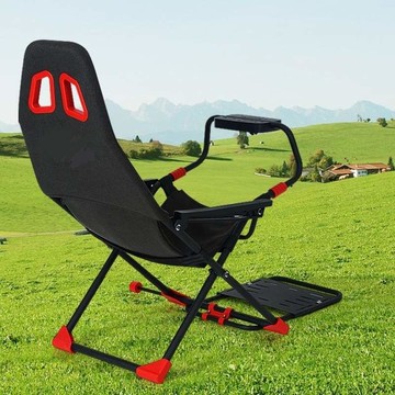 方向盤模擬器 賽車方向盤 遊戲方向盤 賽車游戲模擬器用座椅方向盤可折疊支架圖馬斯特萊仕達魔爪