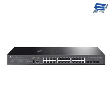 tp-link 昌運監視器 sg5428x omada 24埠 可堆疊 lite l3 管理型交換器