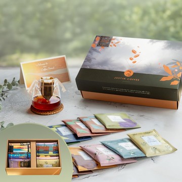 咖啡森林濾泡禮盒│二十個莊園綜合(10gx20包/盒)含藝妓咖啡