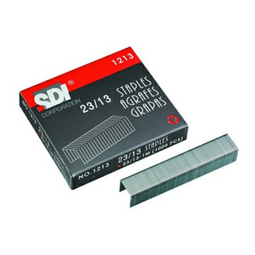 【史代新文具】手牌SDI 1208 23/13 重力型釘書針/訂書針 (1000支/盒)