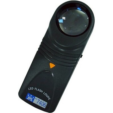 【文具通】Life 徠福 照明放大鏡10倍NO.7406 L8020056【領券滿額再折千12/31止】