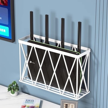 【台灣現貨】路由器置物架 機頂盒置物架 路由器收納架 機頂盒收納架 墻上置物架 免打孔置物架 壁掛式置物架 wifi收納