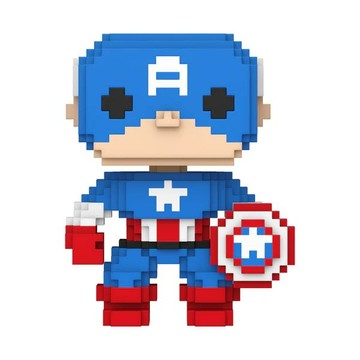 FUNKO POP Marvel: 8-Bit- 美國隊長