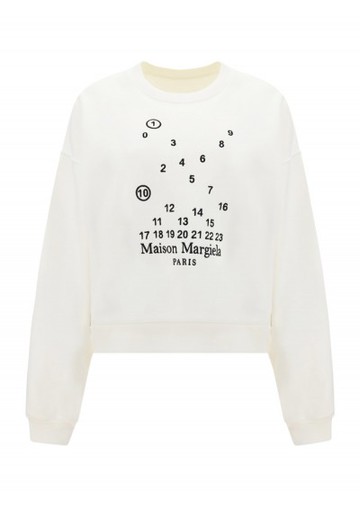 Maison Margiela - Sweatshirt - Womens - White