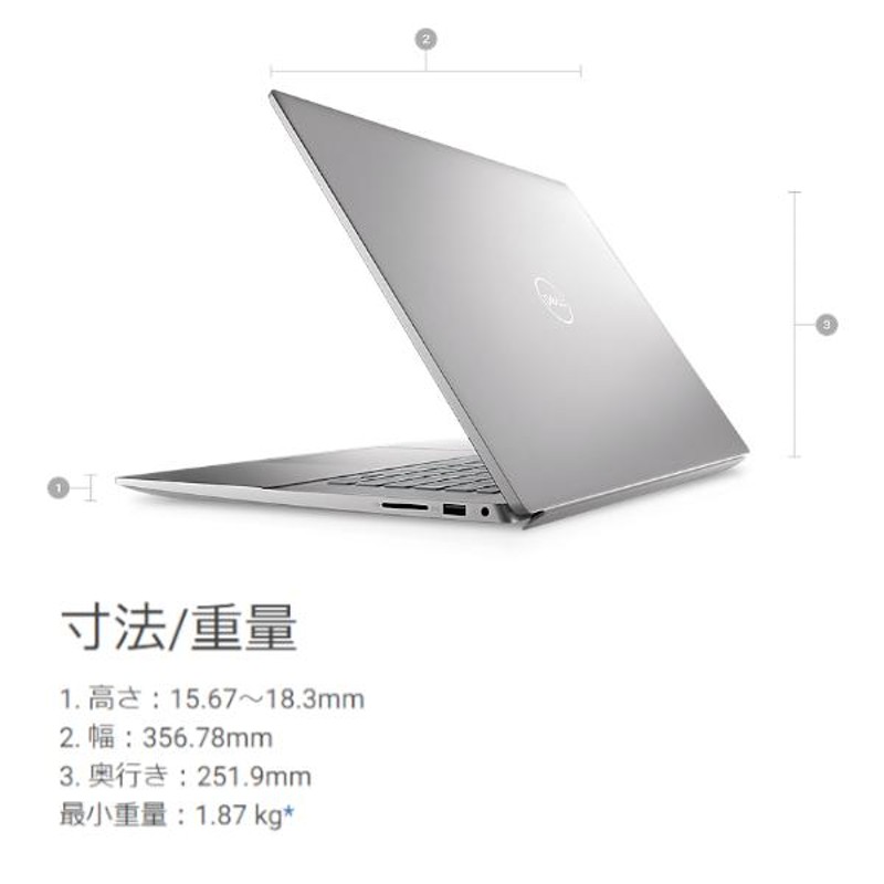 ノートパソコン Windows11 Office付き Dell Inspiron 16 5620 Intel 第