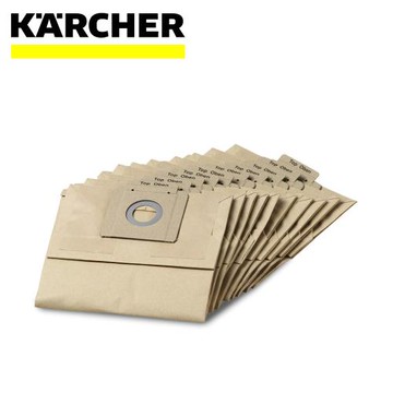 【Karcher 德國凱馳】集塵紙袋-10入 (T 12/1專用)