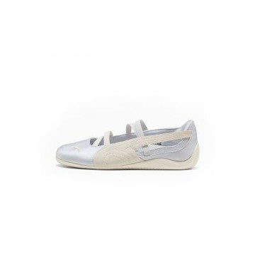 PUMA W Speedcat Ballet Satin Silver Mist 芭蕾風 緞面銀 女鞋 40438303