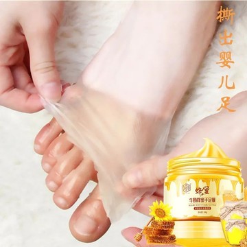 桃園出貨 蜂蜜手足膜護手霜嫩白保溼滋潤去死皮去角質防乾裂補水手部護理