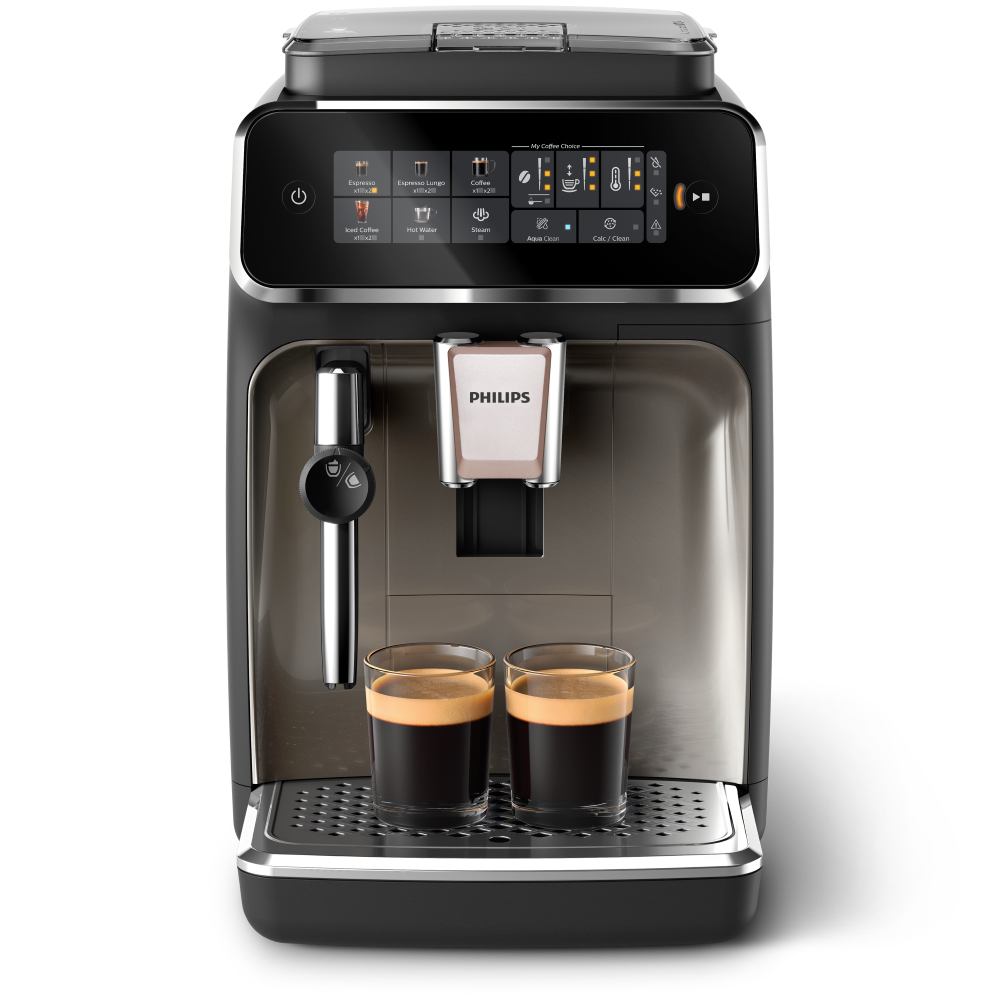 飛利浦 雙溫萃取全自動義式咖啡機 (經典銀) EP3326/