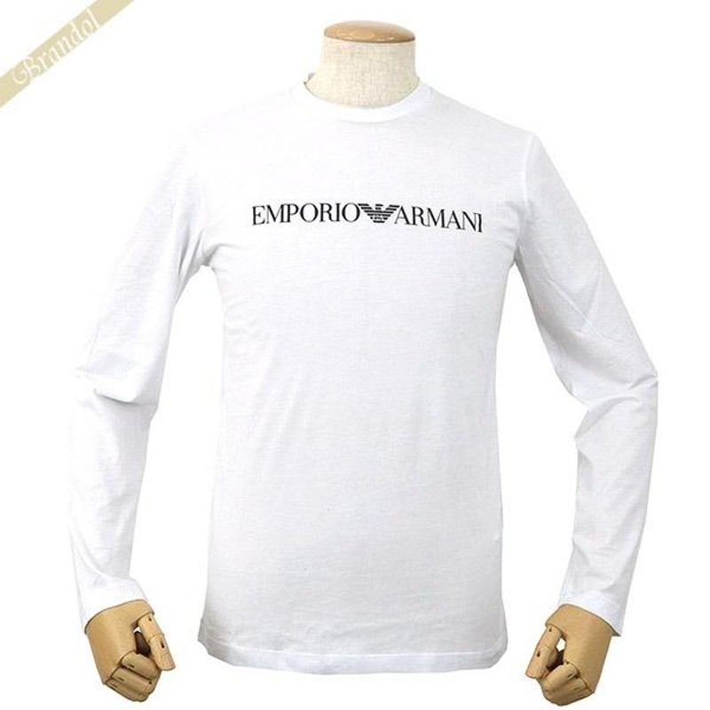 ポイント10倍》エンポリオアルマーニ EMPORIO ARMANI 長袖 Tシャツ