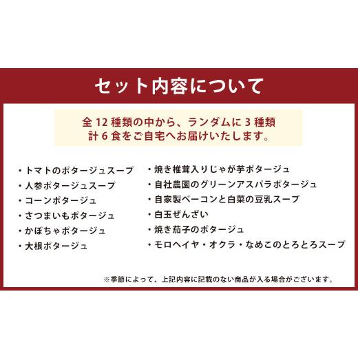 ふるさと納税 福岡県 岡垣町 ぶどうの樹 シェフ特製 スープ セット 6食 冷凍