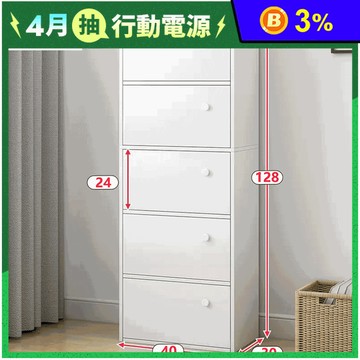 【E家工廠】收納5格置物櫃