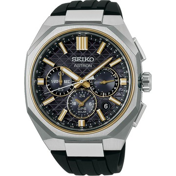 SEIKO ASTRON GPS衛星定位 鈦金屬太陽能雙時區計時手錶 百貨周年慶(HAB003/5X63-0AA0C)