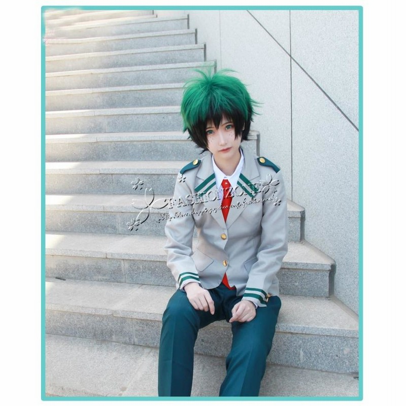 ありがたく ホビー・楽器・アート 緑谷出久 コスプレ ウィッグ ヒロアカ