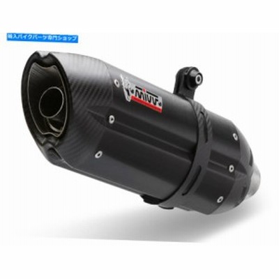 マフラー サイレンサーマフラーエンド排気MIVVサウンドイノックスブラックBMW F700 GS Silencer Muffler End Exhaust MIVV Sound