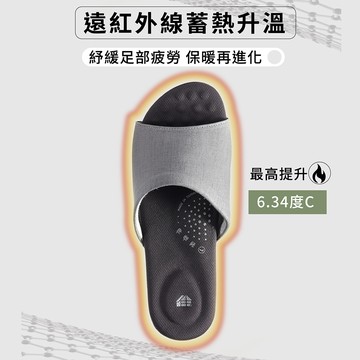 伴佳家 石墨烯釋壓防滑乳膠拖