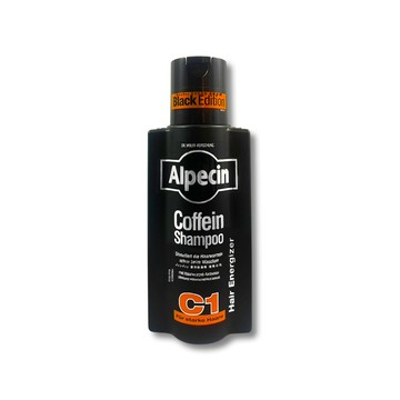 Alpecin 德國強健髮根控油不含矽靈咖啡因洗髮精250ml/瓶-C1黑色經典(90周年限定)