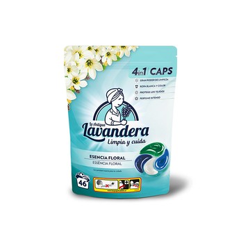[家速配]西班牙拉娜4合1洗衣膠囊(百花)46入