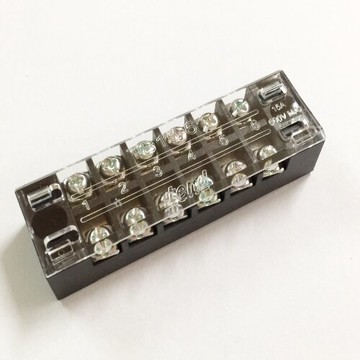 TB-15-6  600V / 15A   6*2P  tend(天得)固定式端子盤 / 配線盤(2個/包含稅) 【佑齊企業 iCmore】