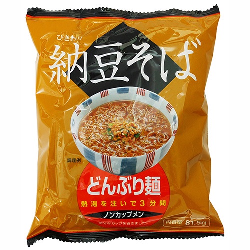 どんぶり麺･納豆そば