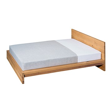 MO 雙人床架（歐洲橡木、180 公分）