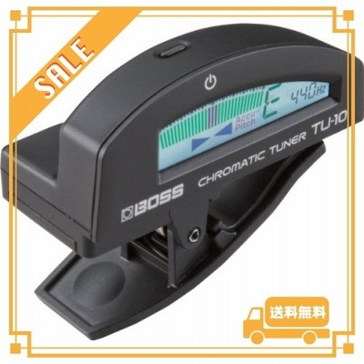 Boss ボス クリップ式チューナー ブラック TU10BK