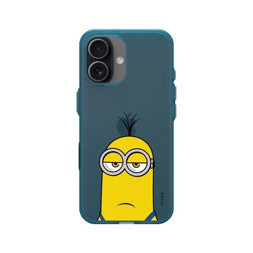 iPhone 17 Clear (相機按鈕) 夜幕藍 - Minions - Minions - Skeptical