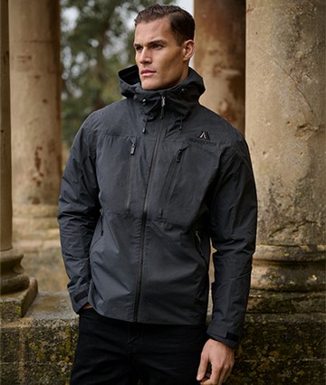 Superdry Men's Waterproof Jacket Navy Size: M