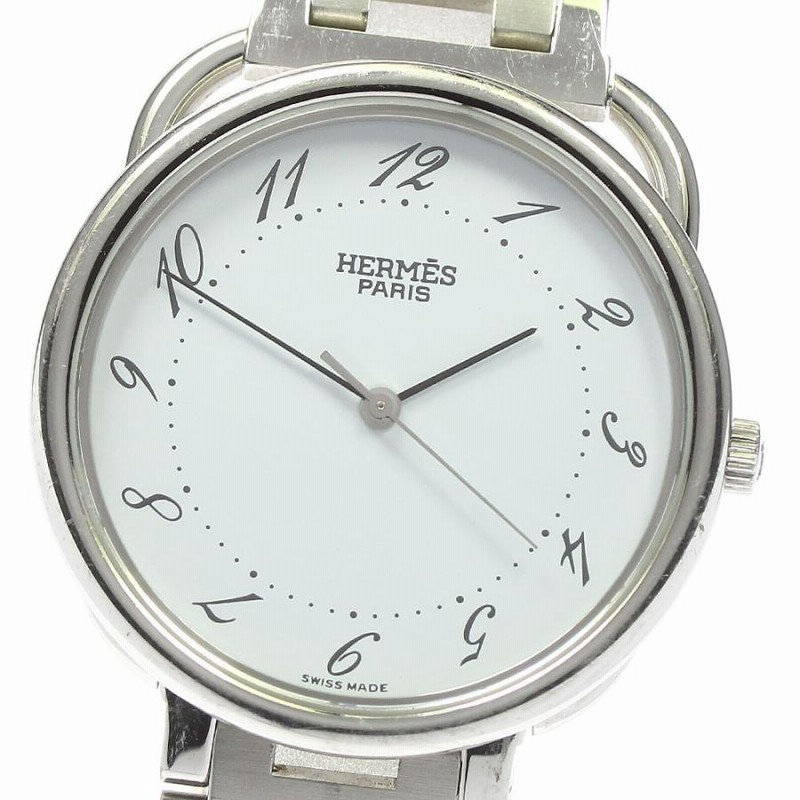 エルメス HERMES AR4.710 アルソー クォーツ メンズ _782085