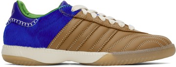 Wales Bonner 棕色 & 蓝色 adidas Originals 联名 Pony Samba Millennium 运动鞋