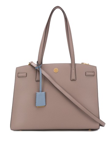 Tory Burch - Walker leather tote bag - women - Leather - One Size - Neutrals