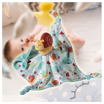 Mary Meyer 蜜兒~柔軟安撫巾(吉比小蝸牛)1入