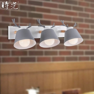 灰色鹿角造型金屬烤漆壁燈 F86-MK-880-B3