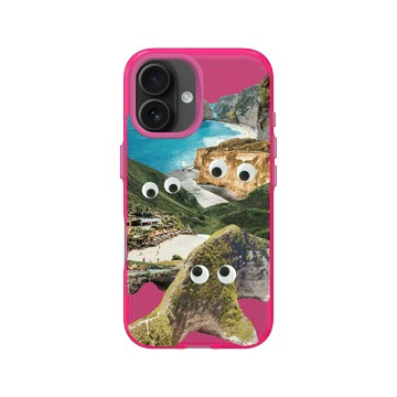 iPhone 16 Clear 粉漾桃 - LOOK！多看我一眼 LOOK! Nature Seeks Attention - 人在做 峇里島在看