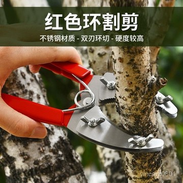 臺✨臺灣發貨✨開甲刀新環剝鉗棗樹環剝工具剝皮刀開甲器割樹皮果樹環割剪環枝剪 1XZT