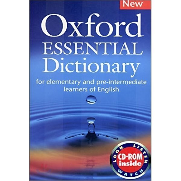 Oxford Essential Dictionary Paperback with CD-ROM (Elt)