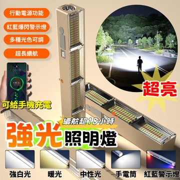 【強磁吸燈】 LED照明燈 露營燈 充電燈 夜市擺攤燈 戶外應急燈 工地燈 高亮度射燈 市集燈 帳篷燈 擺攤燈 野營燈