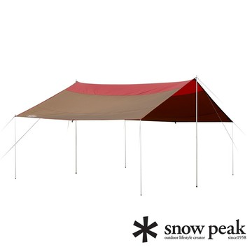 出清特價【日本 snow peak】2015雪峰祭秋 經典方形天幕帳L 戶外│露營 FES-102